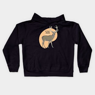 The Bactrian Deer Kids Hoodie